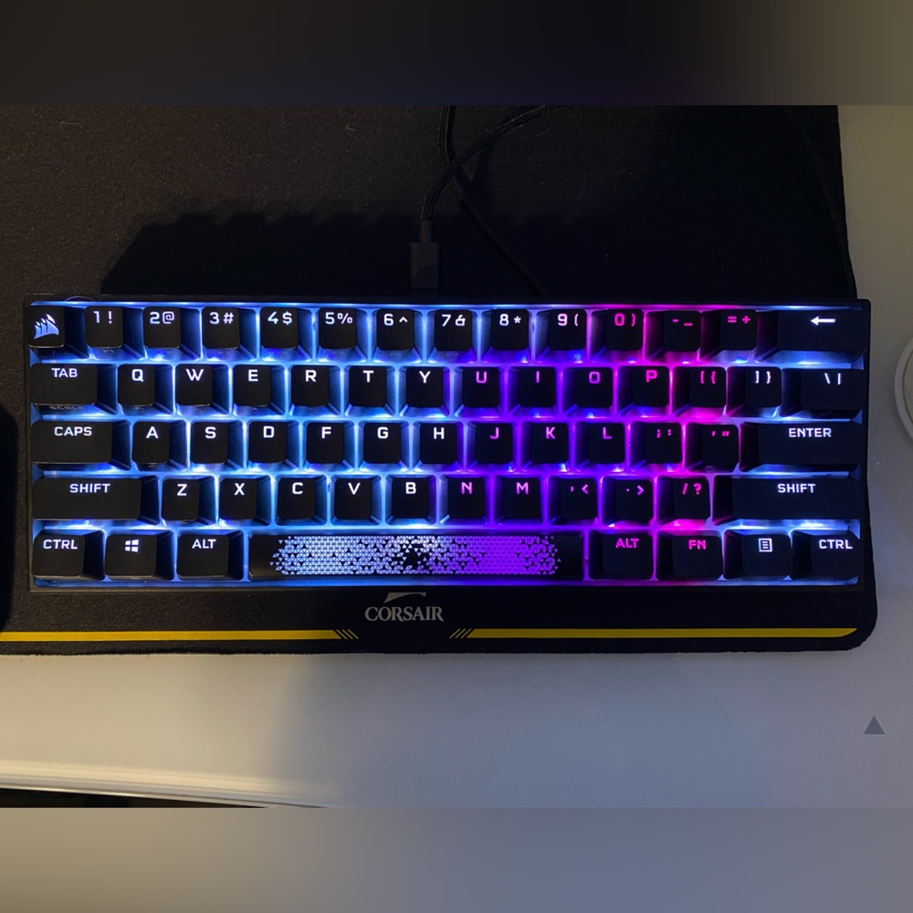 Corsair RGB mini wired 60% mechanical keyboard
